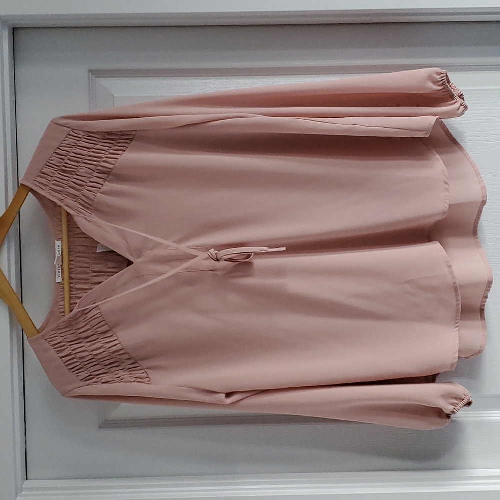 Pretty pink blouse